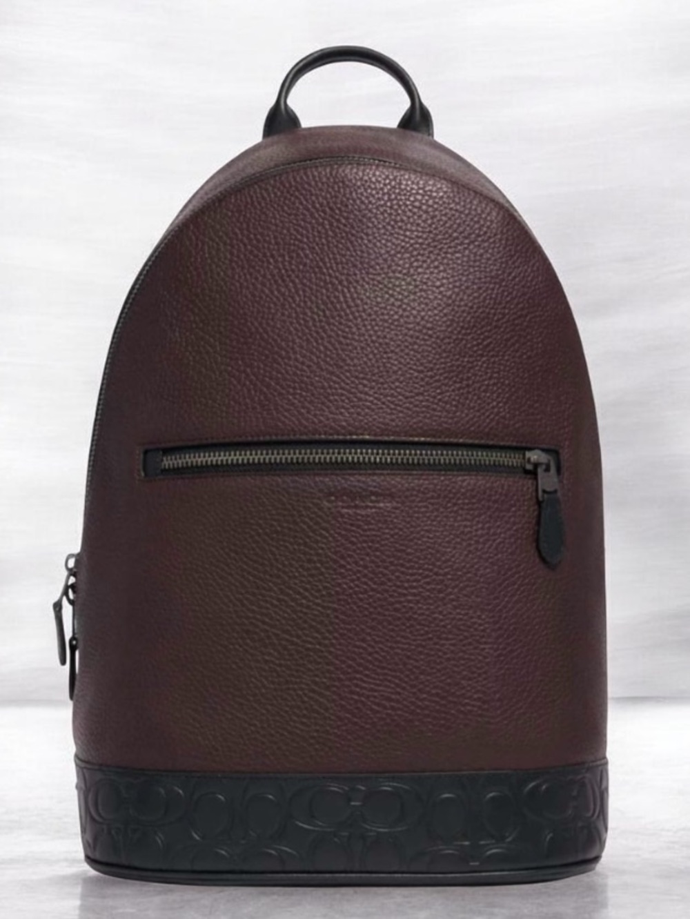Coach New York West Slim Leather Backpack-Rare Deadstock